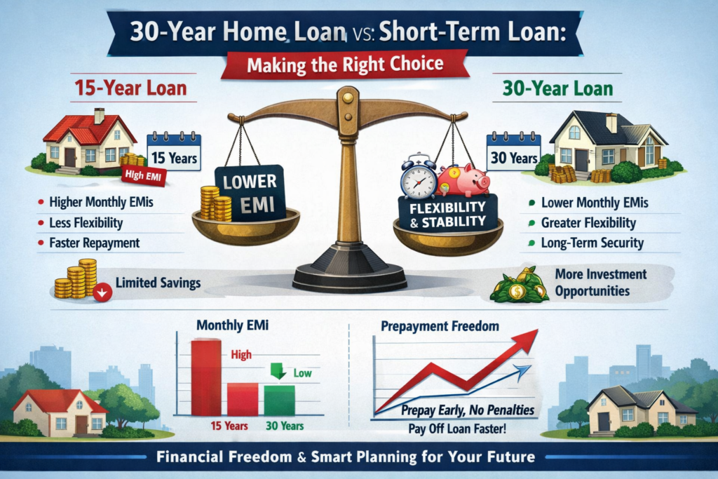 30 year home loan EMI benefits explained